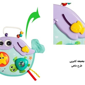 جغجغه طرح نهنگ هولی تویزHola Toys مدل E268_اسباب بازی